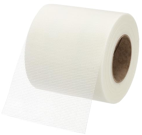 PATIKIL Drywall Repair Mesh Tape, 6 inch x 164 ft Fiberglass Repair Patch Self-Adhesive Dry Wall Joint Tape 12 Mesh Wall Hole Crack and Seam Patch, White