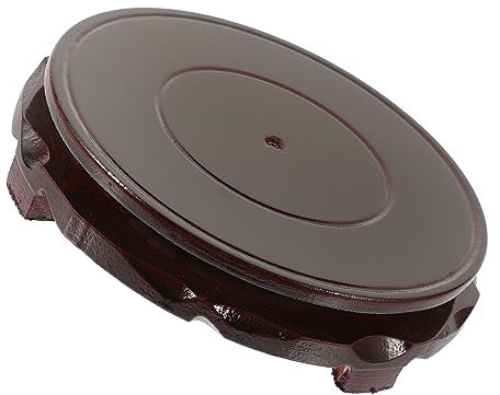 WEKADRIN Piedistallo Legno per Vasi e Piante Base Decorativa per Casa e Ufficio Supporto Stabile per Piante Vaso Design Elegante e Versatile per Arredamento