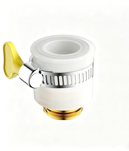 Universal Tap Connector M22 Male Brass Chrome for Garden Hose Kitchen | Solid brass chrome M22 male thread. Corrosion resistant. Fits garden hose, kitchen, shower and laundry taps.