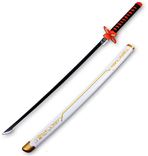 Anime-samurajsvärd, Iai-svärd med mantel, Kendo-svärd, japanskt Toyo Samurai-blad, Cos Anime-träsvärd, draget svärd, oöppnat