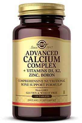 Solgar Ultimate Bone Support Tablets - Food Supplement, Pack of 120 - With Calcium, Magnesium, Vitamin D3, K2 and Zinc