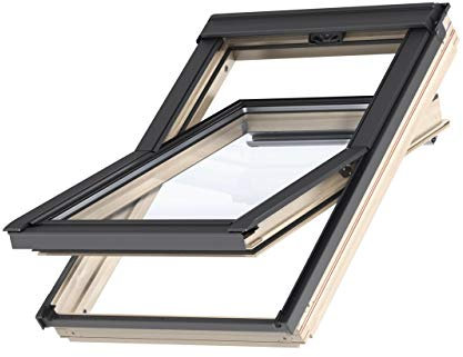 Velux Dachfenster aus Holz - „Thermo-Technology (78 x 98) mit Eindeckrahmen