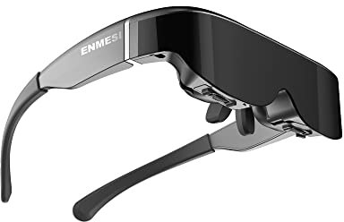 CYLZRCl VR Headset, Virtual Reality Glasses, VR Smart Video Glasses, 3 Times The Image Quality Improvement, 3D Stereo Game Experience, SLR Optical Effect, IMAX Movie Experience (Color : Svart)