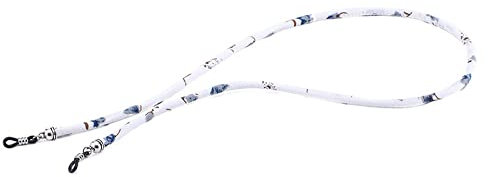 Brillenkette Brillenseil Brillenband Halteband Brillenhalsband Mode Brillenzubehör Weiß