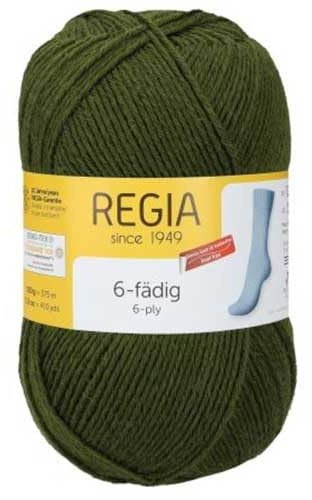 Regia 6-fach 150g Uni 320 - moos