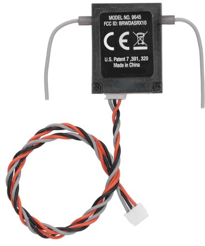 Dioche Recepteur DSMX Satellite Portable Compact Anti-interférence AR8000 2.4ghz 8 canaux DSMX Satellite Remplacement pour AR6210 AR12120 AR9020