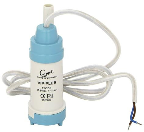 12V Submersible Pump Fresh Water Comet VIP Plus 20 LPM Caravan, Motorhome, Campervan, Boat