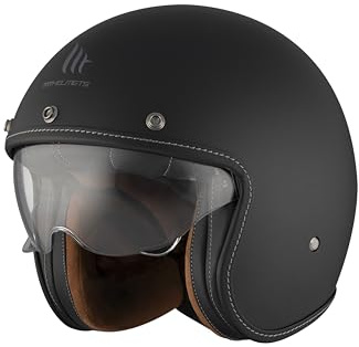 MT Helmets Helm MT Le Mans II mat zwart maat XXL | | Jethelme | Ratsche | Thermoplastischer Kunststofff | geeignet für Moped, Maxi-Roller, Motorrad, Mofa, Schaltmoped, vierfach, Roller