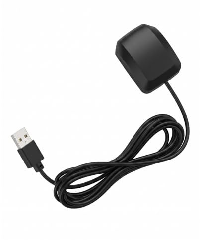 VK-162 G-Mouse USB-GPS-Dongle, 72-Kanal-Navigationsmodul mit Hochpräzisem TCXO, RTC-Kristall für Earth, GPS, Galileo, SBAS-Hybridmotor für die Autonavigation