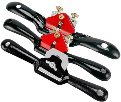 Raschietto per dadi regolabile, fondo piatto, pialla manuale per lavorazione del legno da 9/10 pollici, adatta per artigianato in legno e legno(9in Monofilament)