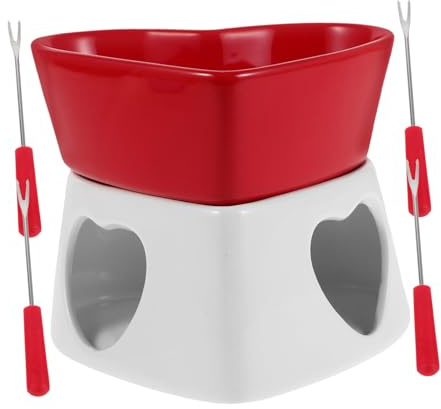 Cabilock Chaudière À Chaud Pots À Fondue Individuels Caquelon À Fondue Au À Pour Tremper Caquelon À Fondue En Céramique Tasse À Tremper