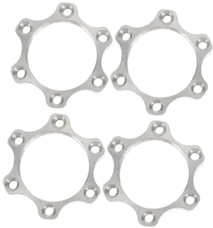 Supvox 4 Stück Bolt Bremsscheiben Flanschadapter aus Aluminiumlegierung Scheibenbremse Flanschbasis für Fahrrad Stabile Montage Hohe Hitzebeständigkeit Kompatibel mit Mountain und