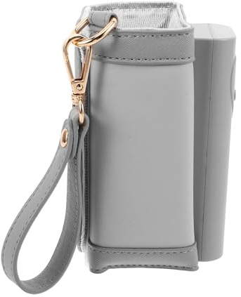 Mikinona Scaldabiberon Copribiberon Da Viaggio Scaldabiberon Da Viaggio Portatile Scaldacqua Portatile Ecologico Pelle Grigio