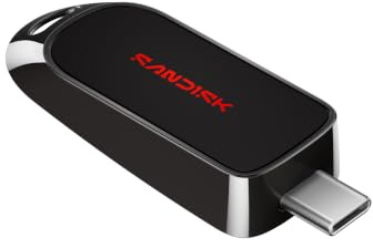 SANDISK USB-C Unità flash 64 GB (Fino a 250 MB/s, USB Type-C reversibile Compatibile con laptop, tablet e altro ancora)