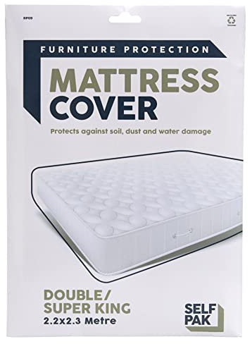 MATTRESS COVER Double/King/Superking for Moving or Storage (Large Polythene bag). It is manufactured to the standard required by Removal Companies and is sufficiently strong for normal use.