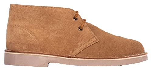 Roamers M467bs, ökenstövlar för män, BEIgE, 43.5 EU