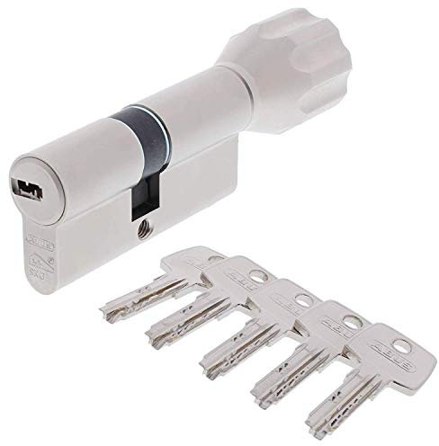ABUS EC550 Profil-Knaufzylinder Länge Z60/K40mm mit 5 Schlüssel