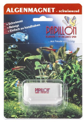 Papillon 18501 Algenmagnet schwimmend klein, für Glasstärke 5 mm