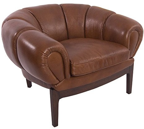 Vintage Line Clubsessel Port Romana Leder Whisky Brown Ledersessel Loungesessel Relaxsessel