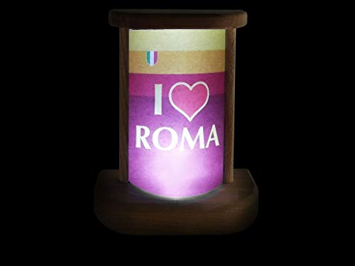 VILEVI Roma calcio maglia gadget led, lampada luce notturna