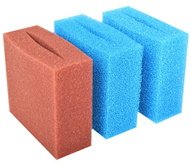 Wacredo Ersatzschwamm Set Oase Biosmart 7000/8000 Teichfilter | vollständiges Ersatzschwamm-Set für Filter Oase Biosmart 7000/8000 Komplettset, Filterschwamm Teichpflege Ersatzschwämme