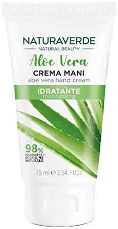 Naturaverde | Natural Beauty - Crème Mains, Aloe Vera, Hydratante, 75 ml