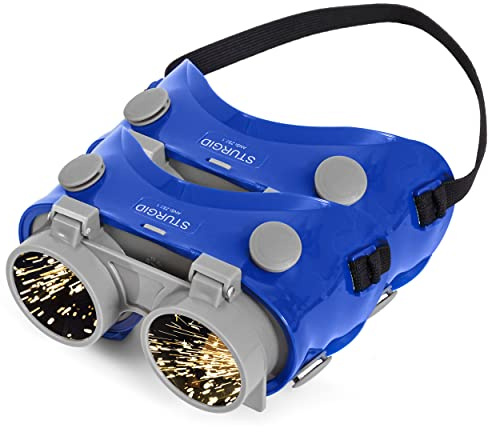 STURGID 86039 Welding Safety Goggles for Welding and Torch Safety, Flip-Up Style Oxygen Acetylene Goggles, Shade-5 (2)