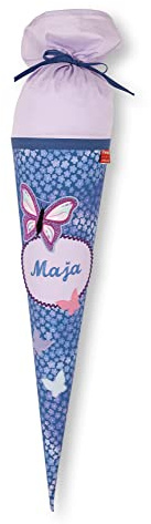 Step by Step Schultüte mit Namen passend zu Butterfly Maja