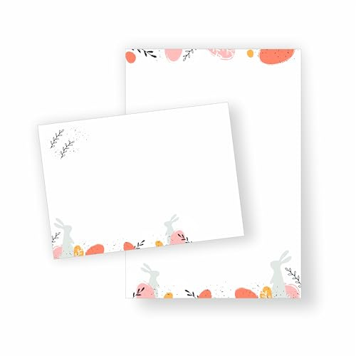 Briefpapier Osterhase DIN A5 (1, Set)