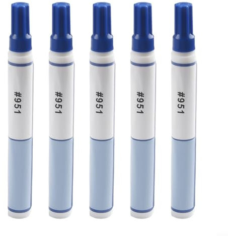 Sileduove 5 Stück 10 ml 951 Solder Flux Pen Stift, low-solids no-clean Flux Pen Stift für das PCB-Schweißen