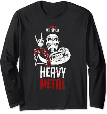 Lustiges Tenorhorn Geschenk für Tenorhornisten - Tenorhorn Langarmshirt