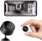 Mini Camera Espion sans Fil Invisible 1080P Caméra de Surveillance WiFi Interieur/extérieur sans Fil Micro Caméra Espion a Distance Discrete Enregistreur Spy Cam Cachée avec Détection de Mouvement