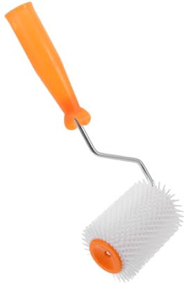 Angoily Débulleur à Pointes Pour Chape Autonivelante Plastique Résistant Outil Pour Éliminer Bulles Sols Ciment Auto-lissant