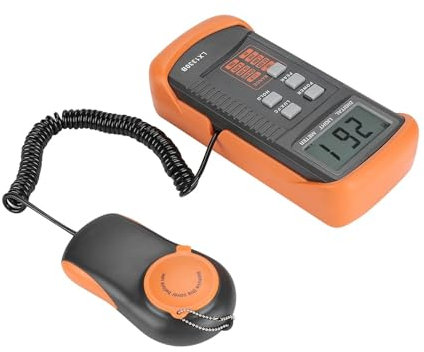 Luxmètre numérique, Luxmètre numérique LX1330B Luxmètre numérique Affichage LCD Luxmètre 0-200 000 Lux Test Illuminomètre Luxmètre Illuminomètre,pour lampes LED et plantes