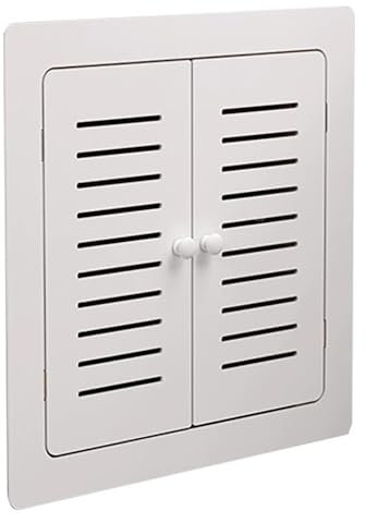 PVC-Revisionsplatte - PVC-Abdeckplatte for versenkte Rohrleitungen, for Trockenbauöffnungen, Sanitär- und Elektroinstallationen(27.5x27.5in/70x70cm)
