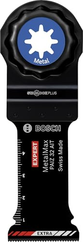 Bosch 1x Lama per tagli dal pieno EXPERT PAIZ 32 AIT MetalMax | per Acciaio, Acciaio inossidabile, Larghezza mm, Professional Accessorio Utensile multifunzione