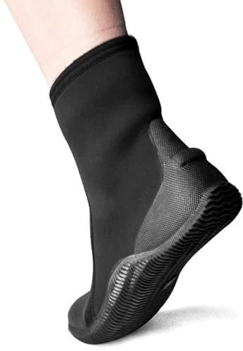 Generic Dykskor, Neoprenstövlar Segelstövlar Vuxna Anti-halk Sula Stövlar Neopren Dyk Stövlar Vatten för Dykning, Surfing, Canyoning (3XL)