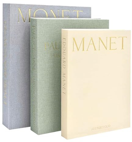 Vexran 3 libri decorativi con spazio nascosto, scatola per libri | con chiusura magnetica, impilabili l'uno sull'altro e design Nesting, contenitore per tavolino da caffè, scaffale, ufficio e