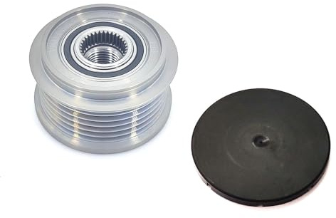SKF Lichtmaschinen-Freilaufkupplung VKM 03407 Außendurchmesser 58,5 mm Höhe 78 mm Länge 76 mm Breite 49 mm | Kompatibel mit: CITROËN JUMPER II Bus, JUMPER II Kasten, JUMPER II Pritsche/Fahrgestell, FIAT DUCATO Bus, DUCATO Kasten