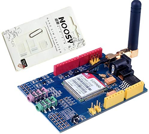 SIM900 GPRS/GSM Shield Development Board Quad-Band Module with Antenna + Gift | SIM900 GPRS/GSM-Schild Entwicklungsboard Quad-Band-Modul mit Antenne + Geschenk