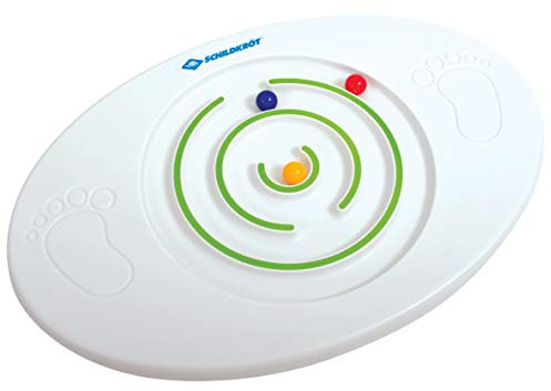 Schildkröt Kinder Balance Board mit Kugellabyrinth - Balancierbrett für Kinder ab 4 Jahren - fördert Gleichgewicht, Koordination und Motorik - robustes Trainingsspielzeug für Zuhause und Schule