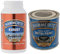 Hammerite 5092820 Kurust, 250 ml, Blue & Direct to Rust Metal Paint - Smooth Black Finish 250ML