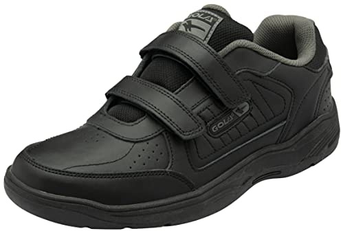 Gola Mens Belmont 2 Twin Bar Walking Shoe, Black, 10 UK Wide