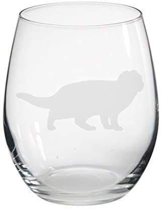 Scottish Fold Cat Engraved Stemless Tumbler Glass, Gift for Women, Gift for Men, Cat Gift