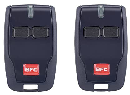 2PC 2 Buttons For BFT Garage Door Electric Gate Fob Remote Opener 2 channel BFT 0678 36015 CE0678 For Bft Mitto RCB Remote Control 12v 433MHZ