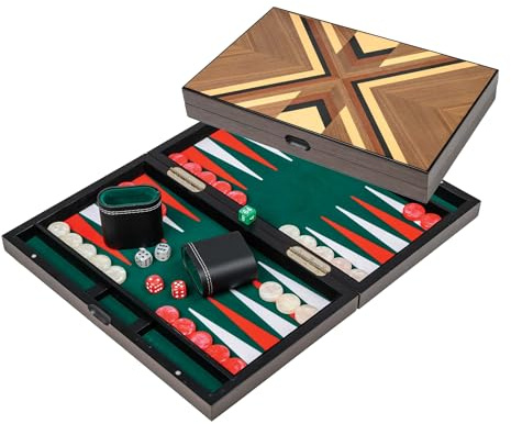 Philos 1184 - Backgammon Psara, medium, Innenleben aus Filz