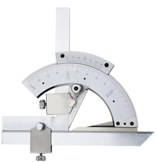 CIJIAOPOYU Righello angolare Universale Righello Multifunzionale Strumenti di misurazione Squadra Misuratore angolare Strumenti for la Lavorazione del Legno Goniometro(Box 320 Universal)