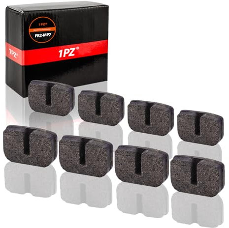 1PZ FR2-MP7 Plaquettes de frein arrière 4 paires Replacement pour MOTOVOX MBX10 MBX11 79CC Moto MM-BB80 Baja Racer Mini moto Scooter à essence Scooter électrique Superbike