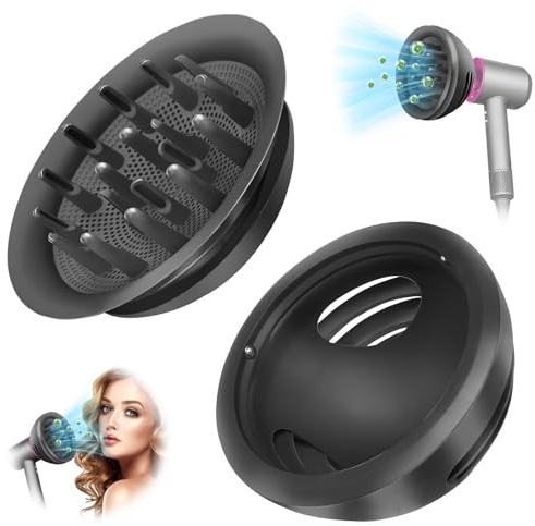 Ny uppgraderad hårdiffusor för Dyson Supersonic Series hårtork, hårkrulldiffusor, hårtork för Dyson HD01 HD02 HD03 HD04 HD05 HD07 HD08 HD14 HD15