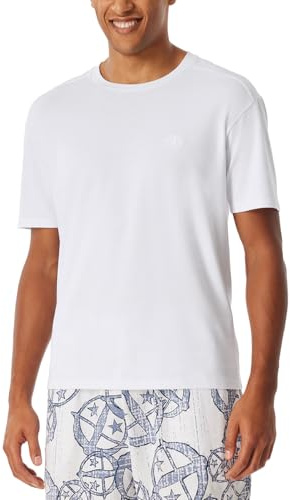 Schiesser Pyjamasöverdel för män, Vit_183224, 54